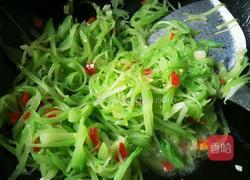 素炒莴笋丝的做法图解6