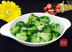 清炒西兰花的做法图解9