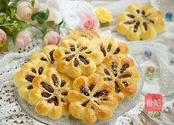 花朵豆沙面包的做法图解23