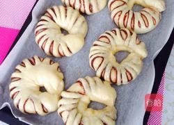 豆沙面包圈的做法图解13