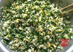 野蒜鸡蛋菜饼的做法图解5