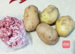 肉沫土豆丝的做法图解1