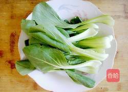 蘑菇青菜的做法图解3