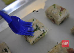 葱香培根司康的做法图解6