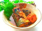 梅干味噌煮青花鱼（鲐鲅鱼）的做法[图]