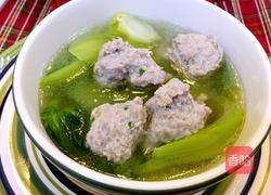 芥菜肉丸汤的做法图解8
