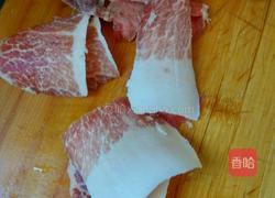 蒜苔炒小香肠的做法图解2