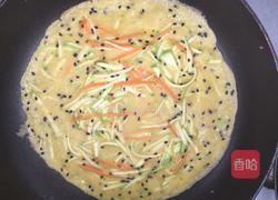 黑芝麻田园鸡蛋饼的做法图解7