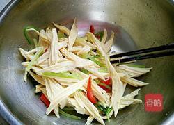 芹菜拌腐竹的做法图解4