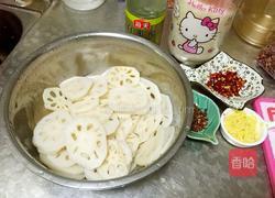 凉拌藕片的做法图解4