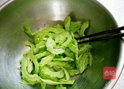 冰糖苦瓜的做法图解4