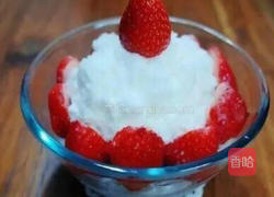 草莓冰沙的做法图解7