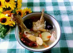 榴莲壳炖鸡汤