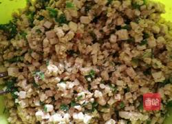 五花肉豆腐包子的做法图解2