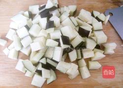 茄子打卤面的做法图解2