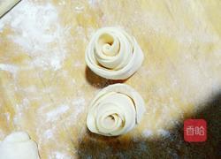 牛奶玫瑰花馒头的做法图解12