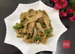 青椒炒水面筋的做法图解9