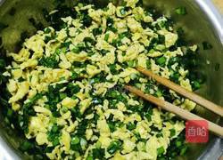 韭菜鸡蛋饺子的做法图解5