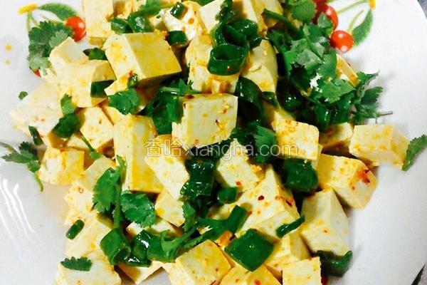 小葱拌豆腐