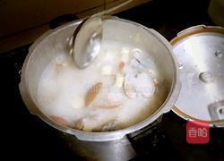花甲螺海鲜粥的做法图解3