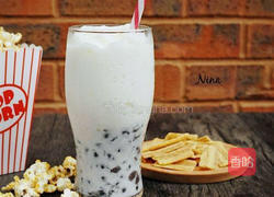 椰香红豆冰的做法图解4