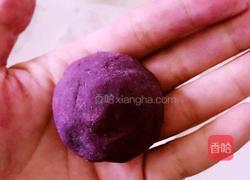 椰蓉紫薯球的做法图解4