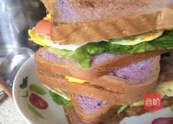  简易版有爱的三明治的做法图解7