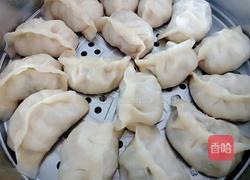 猪肉芹菜蒸饺的做法图解19