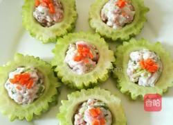 苦瓜酿肉的做法图解4