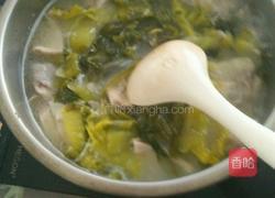 酸菜猪肚汤的做法图解5