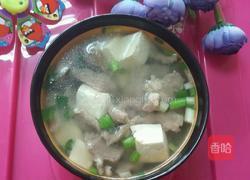 肉片豆腐汤的做法图解9