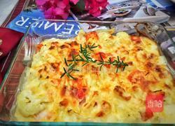 奶汁焗花椰菜(Cauliflower Gratin)的做法图解12