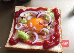 鸡蛋奶酪焗吐司的做法图解6