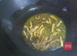 大蒜百叶炒肉丝的做法图解3