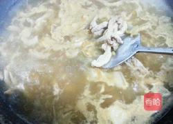 蛋花榨菜肉丝汤的做法图解6