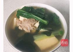 小白菜炖豆腐的做法图解5