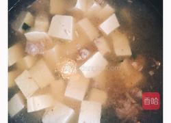 小白菜炖豆腐的做法图解4