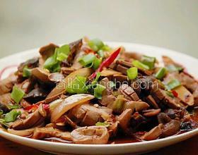 香辣爆炒腰花
