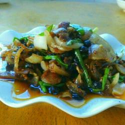 风味豆豉回锅肉的做法[图]
