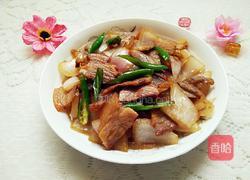 洋葱炒腊肉的做法图解9
