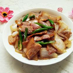 洋葱炒腊肉的做法[图]