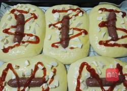 奶酪脆皮肠面包的做法图解8