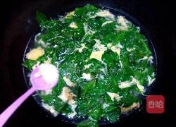 枸杞叶鸡蛋汤的做法图解7