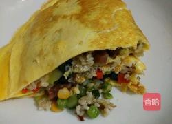 自制蛋包饭的做法图解8