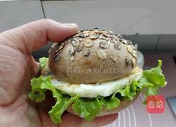 黑麦黑米汉堡包的做法图解20