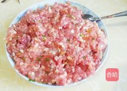 油面筋塞肉的做法图解3