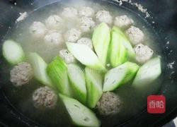 丝瓜肉丸汤的做法图解9