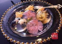 水信玄饼(樱花&茉莉&菊花)的做法图解7