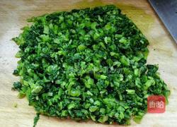 虾仁小白菜包子的做法图解4