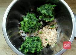 虾仁小白菜包子的做法图解6